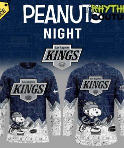 Los Angeles Kings Peanuts Night Special Hockey Jersey