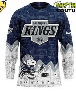 Los Angeles Kings Peanuts Night Special Hockey Jersey