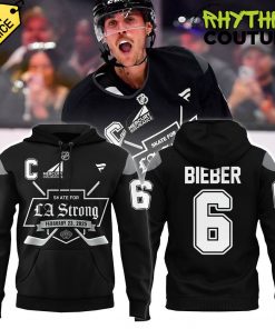 Los Angeles Kings x Justin Bieber Skate For LA Strong Special Hoodie