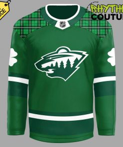 Minnesota Wild St. Patrick’s Day Hockey Jersey