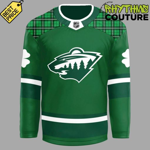 Minnesota Wild St. Patrick’s Day Hockey Jersey