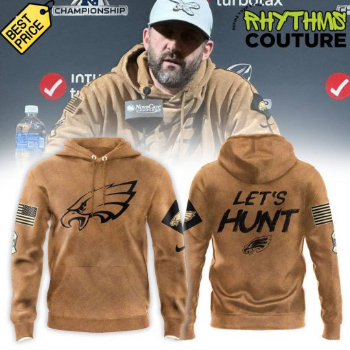 Philadelphia Eagles Let’s Hunt Camo Hoodie