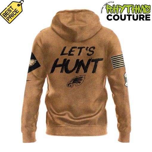 Philadelphia Eagles Let’s Hunt Camo Hoodie