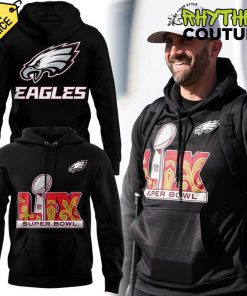 Philadelphia Eagles Super Bowl LIX Black Limited Edition Hoodie