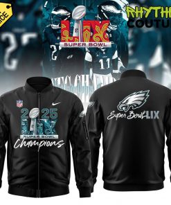 Philadelphia Eagles Super Bowl LIX Champions Limited Edition Bomber Jacket