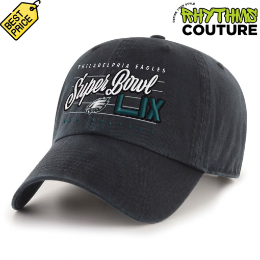 Philadelphia Eagles Super Bowl LIX Cleanup Classic Cap