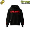 Philadelphia Eagles x Love Hurts 2025 Black Hoodie