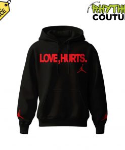 Philadelphia Eagles x Love, Hurts. 2025 Black Hoodie