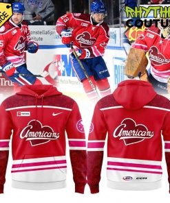 Rochester Americans Red Threads Uniform Limited Edition Hoodie