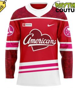 Rochester Americans Red Threads Uniform Limited Edition Jersey