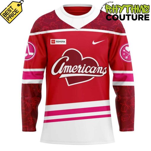 Rochester Americans Red Threads Uniform Limited Edition Jersey