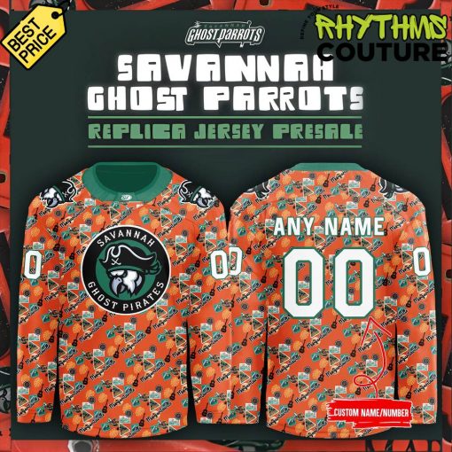 Savannah Ghost Pirates 2025 Margaritaville Hockey Jersey