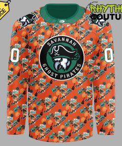 Savannah Ghost Pirates 2025 Margaritaville Hockey Jersey