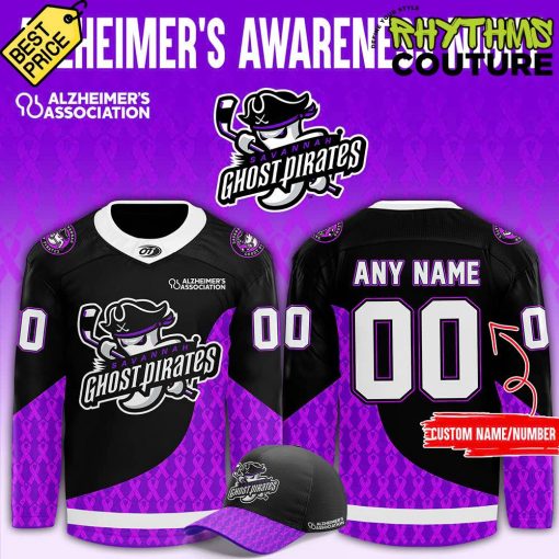 Savannah Ghost Pirates Alzheimer’s Awareness Night Hockey Jersey