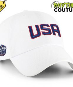 USA Ice Hockey Team 4 Nations Face-Off 2025 White Hat