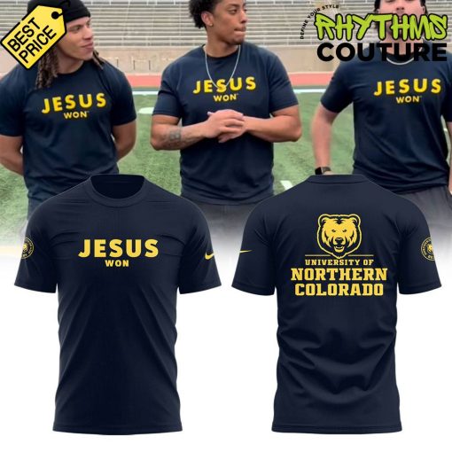 University of Northern Colorado Jesus Won Tee