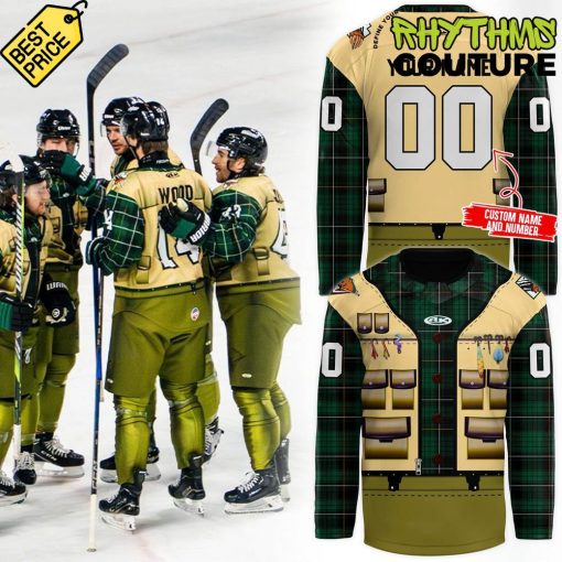 Utah Grizzlies Fishing Night Hockey Jersey