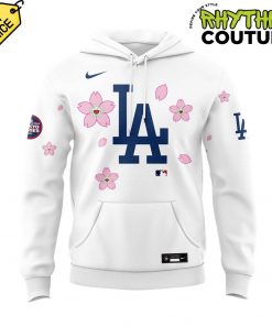 Los Angeles Dodgers Takashi Murakami x MLB World Tour Tokyo Series White Hoodie