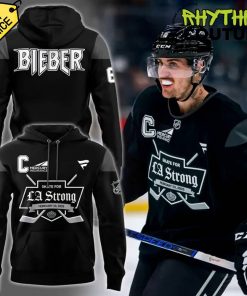 Los Angeles Kings LA Strong x Justin Bieber Special Hoodie