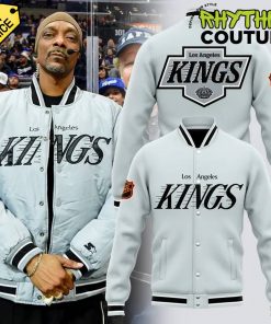 Los Angeles Kings LA Strong x Snoop Dogg Special Baseball Jacket