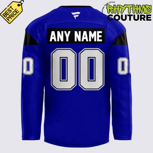 Los Angeles Kings “Skate for LA Strong” Blue Hockey Jersey