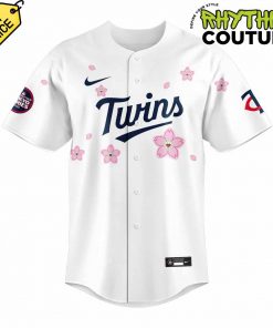 Minnesota Twins Takashi Murakami x MLB World Tour Tokyo Series Baseball Jersey