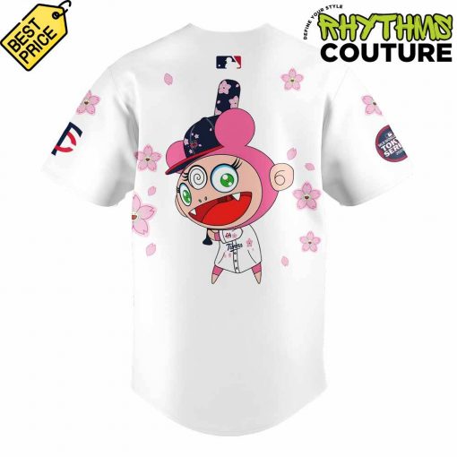 Minnesota Twins Takashi Murakami x MLB World Tour Tokyo Series Baseball Jersey