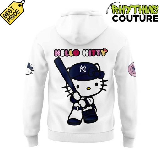 New York Yankees x Hello Kitty Night Game Special White Hoodie