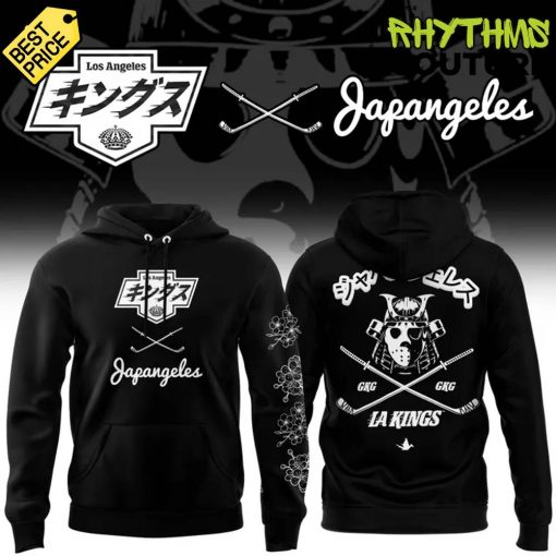 Special New Japangeles x Los Angeles Kings 2025 Black Hoodie