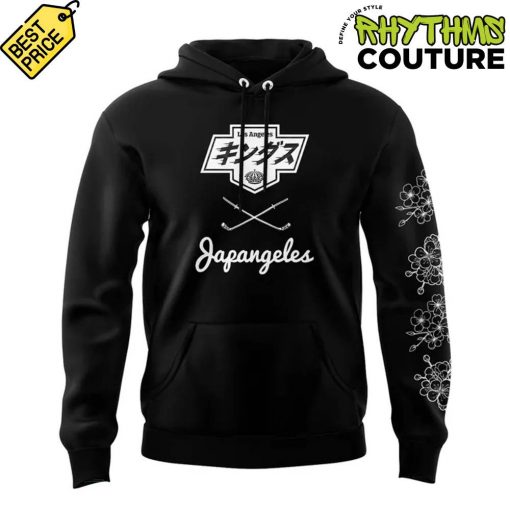 Special New Japangeles x Los Angeles Kings 2025 Black Hoodie