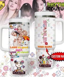 Blackpink x LV Personalized Tumbler 40oz with Handle