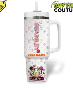 Blackpink x LV Personalized Tumbler 40oz with Handle