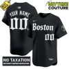 Boston Red Sox Retro Newspaper Edition “No Taxtation Without Representation” Baseball Jersey
