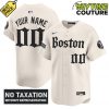 Boston Red Sox Retro Newspaper Edition No Taxtation Without Representation Baseball Jersey 2 cg6bm.jpg