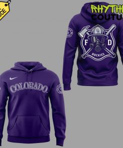 Colorado Rockies x Firefighter Appreciation Night Limited Edition Hoodie
