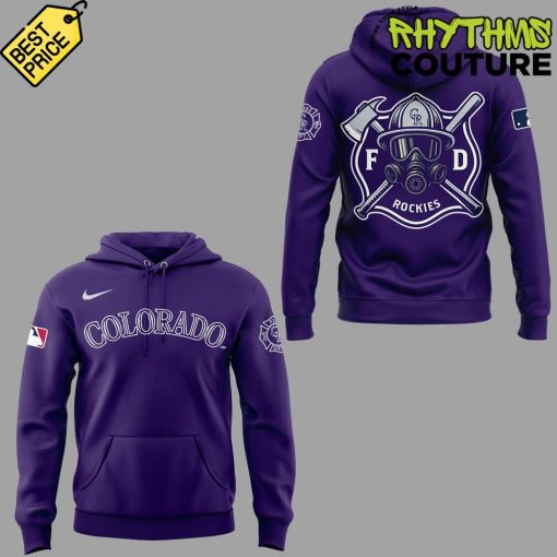 Colorado Rockies x Firefighter Appreciation Night Limited Edition Hoodie