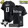 Houston Astros Gothic Edition Houston Born Barrio Raised Baseball Jersey