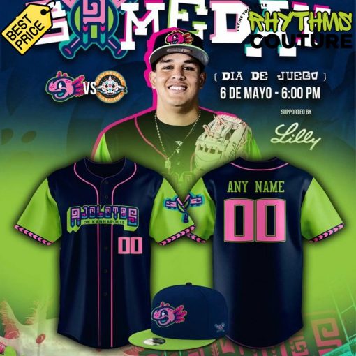 Kannapolis Cannon Ballers 2025 Cinco de Mayo Uniforms Baseball Jersey