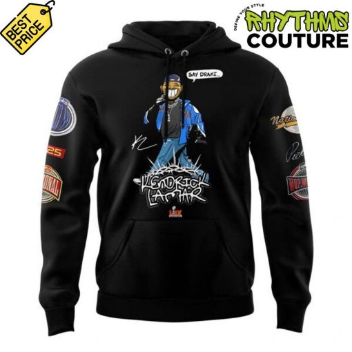 Kendrick Lamar Limited Edition “Say Drake” Black Hoodie