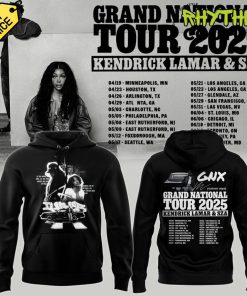Kendrick Lamar x SZA Grand National Tour 2025 Limited Edition Hoodie