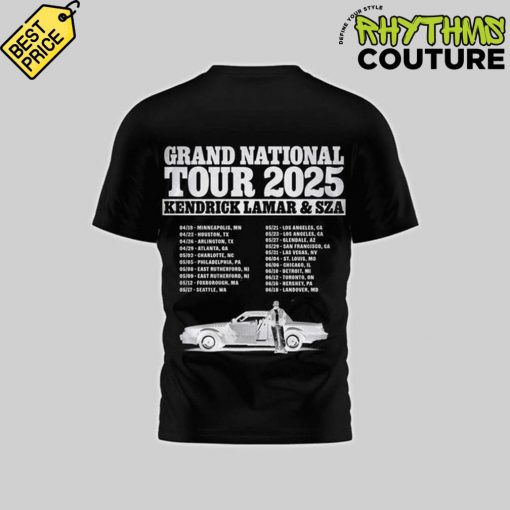 Kendrick Lamar x SZA Grand National Tour 2025 Limited Edition Tee