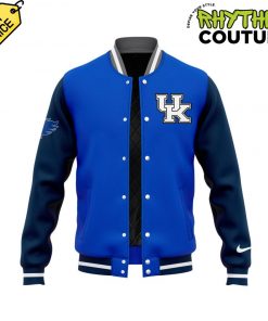 Kentucky Wildcats Basketball Coach Mark Pope Limited Edition Baseball Jacket