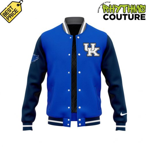 Kentucky Wildcats Basketball Coach Mark Pope Limited Edition Baseball Jacket