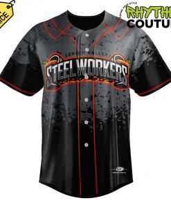 Lehigh Valley Steelworker Limited Edition Custom Baseball Jersey