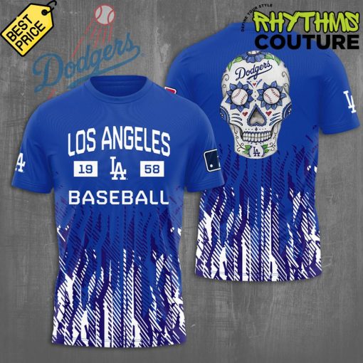 Los Angeles Dodgers 1958 Blue Fire Limited Edition Tee