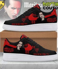 Marilyn Manson God in the TV Limited Edition Air Force 1 Shoes