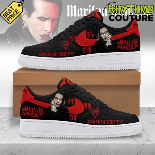 Marilyn Manson God in the TV Limited Edition Air Force 1 Shoes