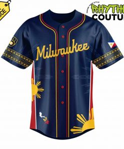 Milwaukee Brewers Filipino Heritage Night Limited Edition Baseball Jersey