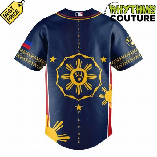Milwaukee Brewers Filipino Heritage Night Limited Edition Baseball Jersey