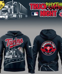 Minnesota Twins x Truck Driver Night 2025 Limited Edition Hoodie